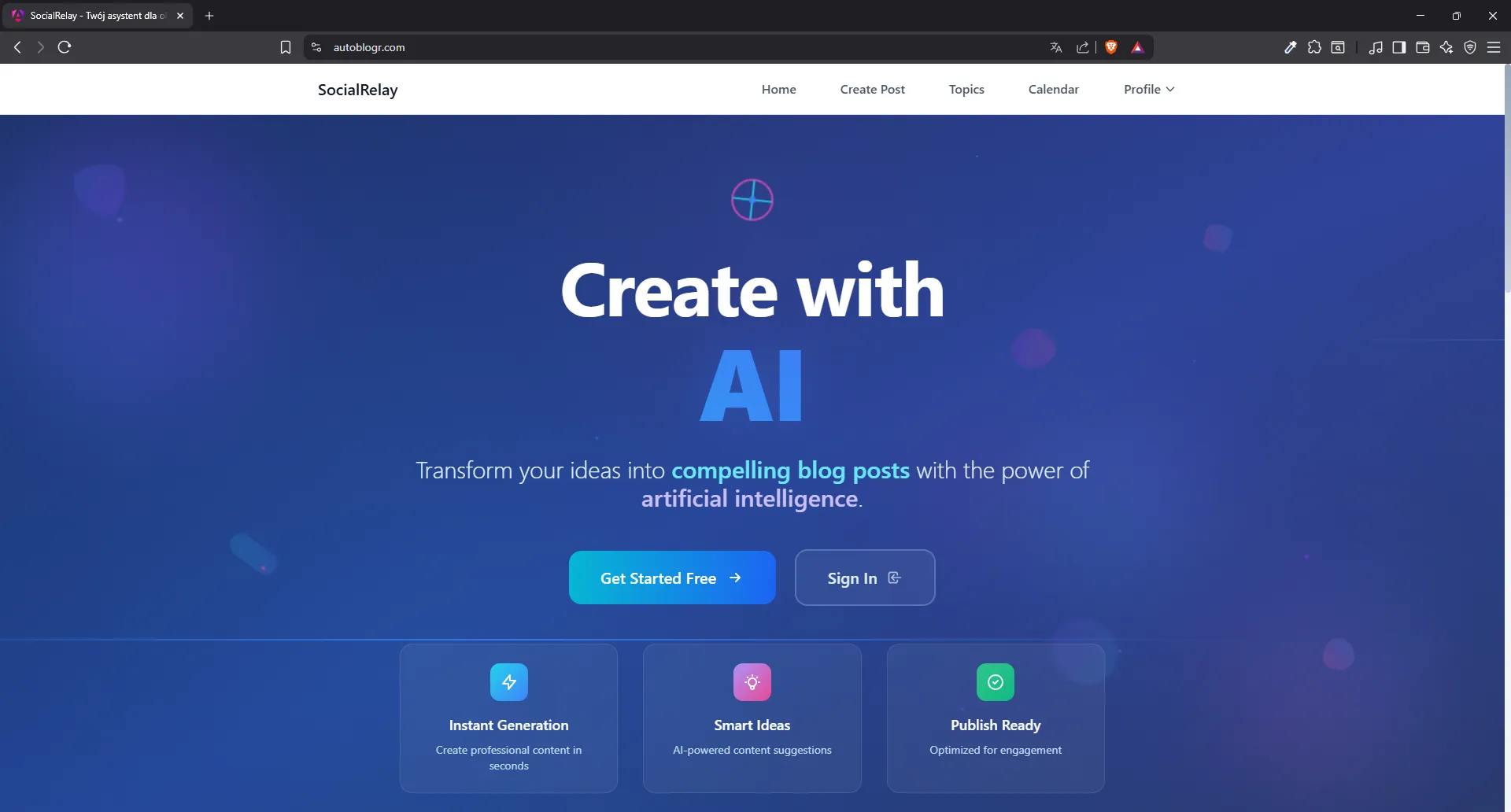 AutoBlogR.com preview