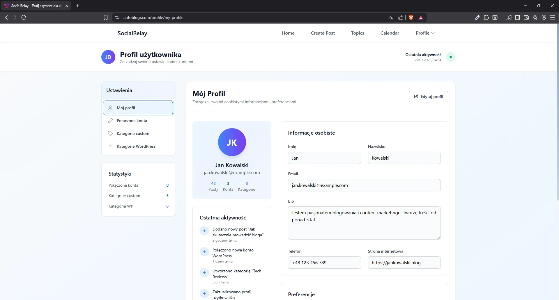 AutoBlogR.com - Project thumbnail 5, click to view full size